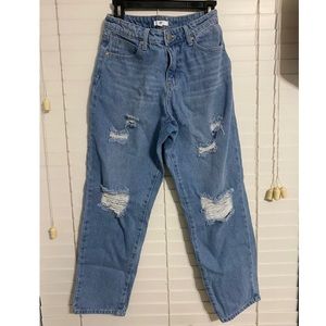 BP mid rise ripped jeans!